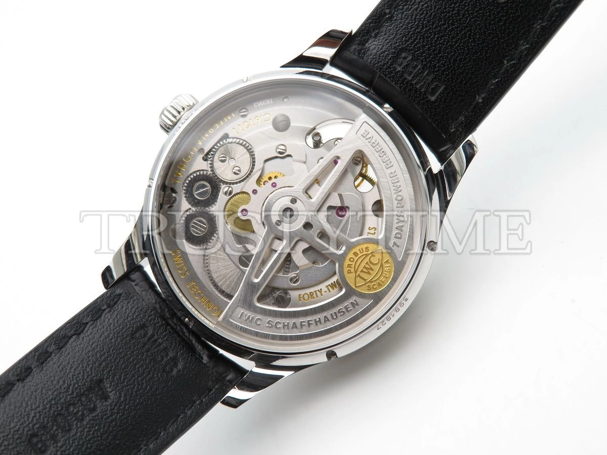 Копия часов IWC Portugieser Tourbillon Retrograde Mystery 44mm IW504601