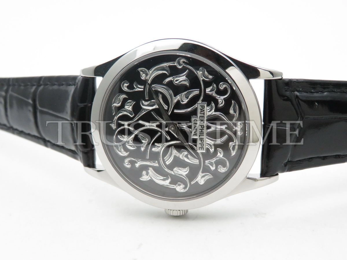 Копия часов Patek Philippe Calatrava Volutes & Arabesques 38mm 5088-100P-001