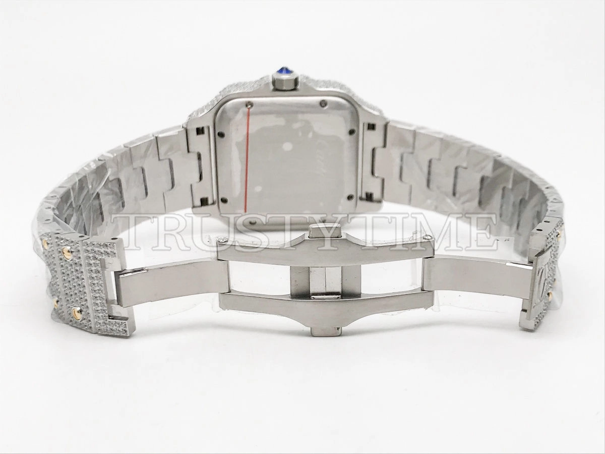 Копия часов Cartier Santos De Cartier 40 W2SA0009 Diamonds Арт. CR-0946