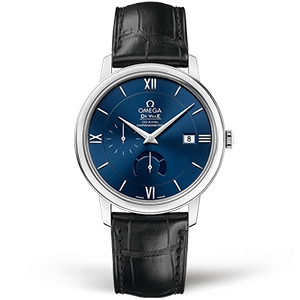 Копия часов Omega De Ville Prestige Co‑Axial Chronometer Power Reserve 39mm 424.13.40.21.03.001