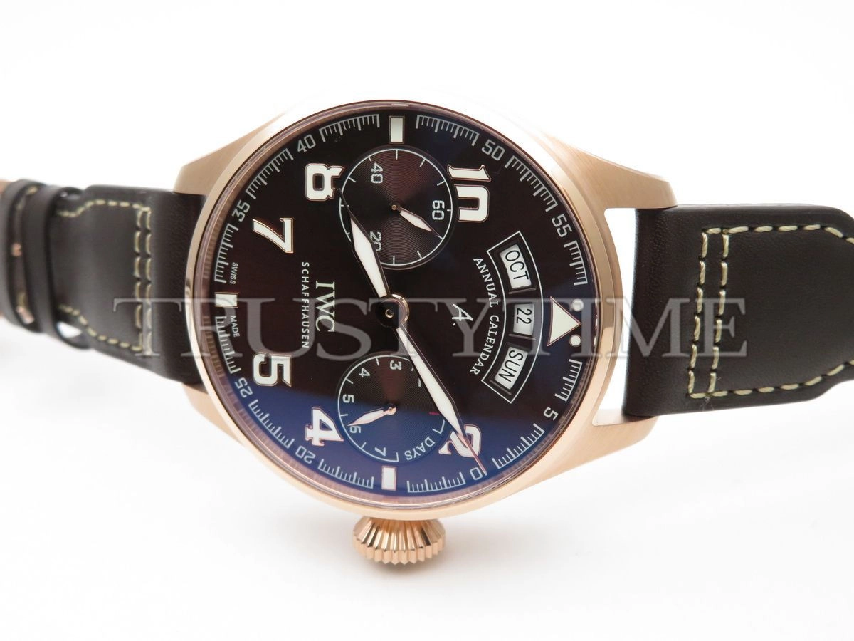 Копия часов IWC Big Pilot's Watch Annual Calendar Edition Antoine De Saint Exupery 46mm IW502706