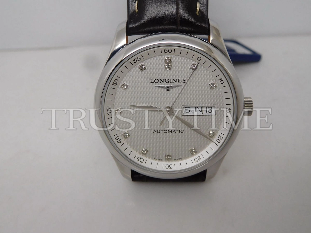 Копия часов Longines Master Collection Day Date 38mm L2.755.4.77.5
