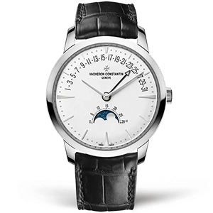 Копия часов Vacheron Constantin Patrimony Moonphase Retrograde Date 42mm 4010U/000G-B330