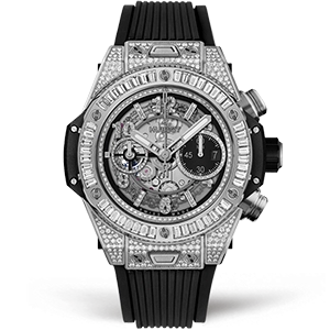 Копия часов Hublot Big Bang Unico Titanium Jewellery 44mm 421.NX.1170.RX.0904