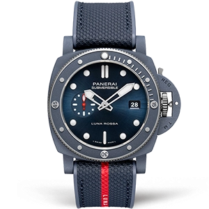 Копия часов Panerai Submersible QuarantaQuattro Luna Rossa Ti-Ceramitech™ PAM01466