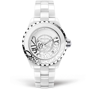 Копия часов Chanel J-12 Graffiti 38 H5240
