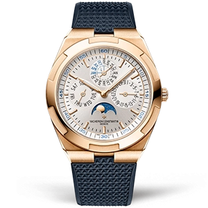 Копия часов Vacheron Constantin Overseas Perpetual Calendar 4300V/000R-B064 Rubber