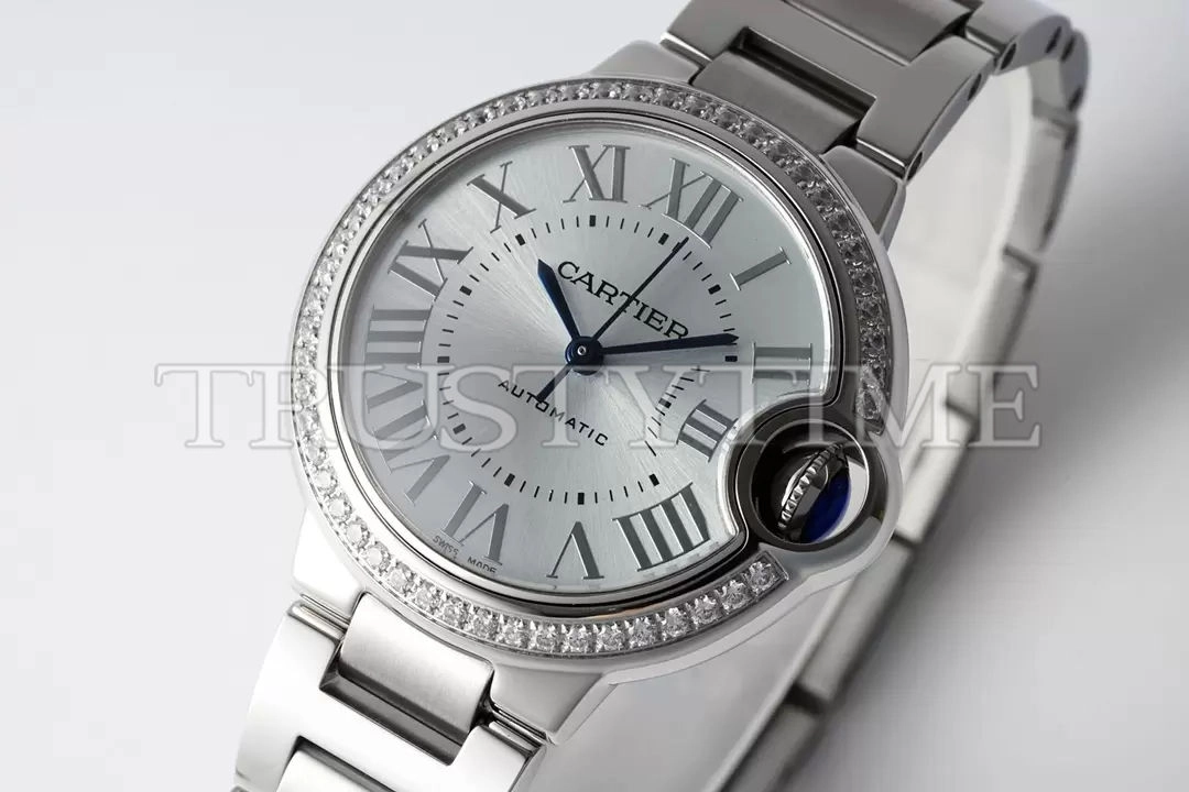 Копия часов Cartier Ballon Bleu 33 W4BB0028