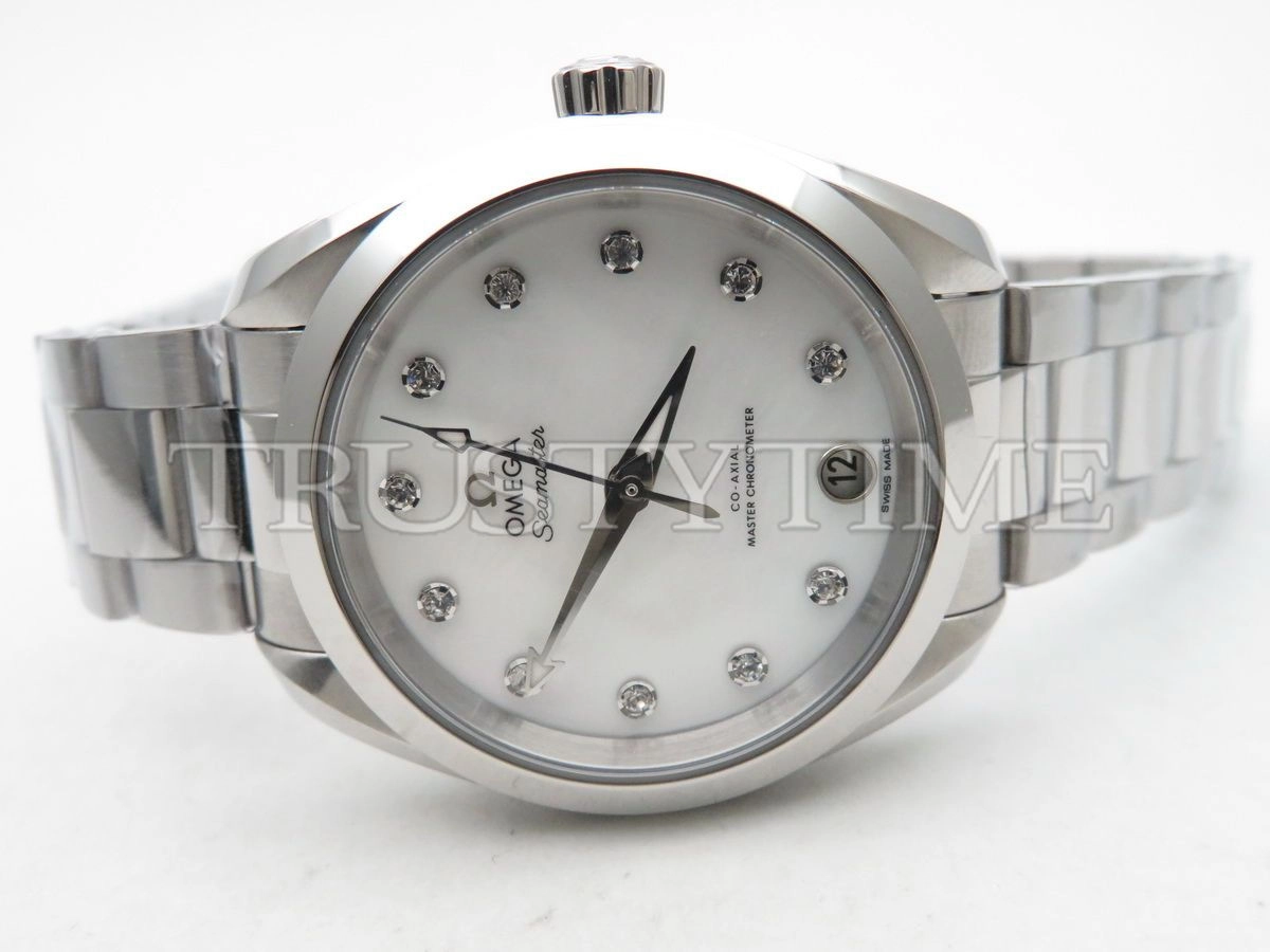 Копия часов Omega Seamaster Aqua Terra 150m Co-axial Master Chronometer 34mm 220.10.34.20.53.001
