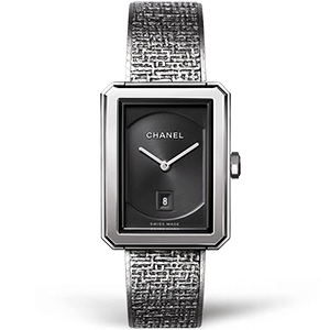 Копия часов Chanel Boy-Friend Tweed Watch H4878