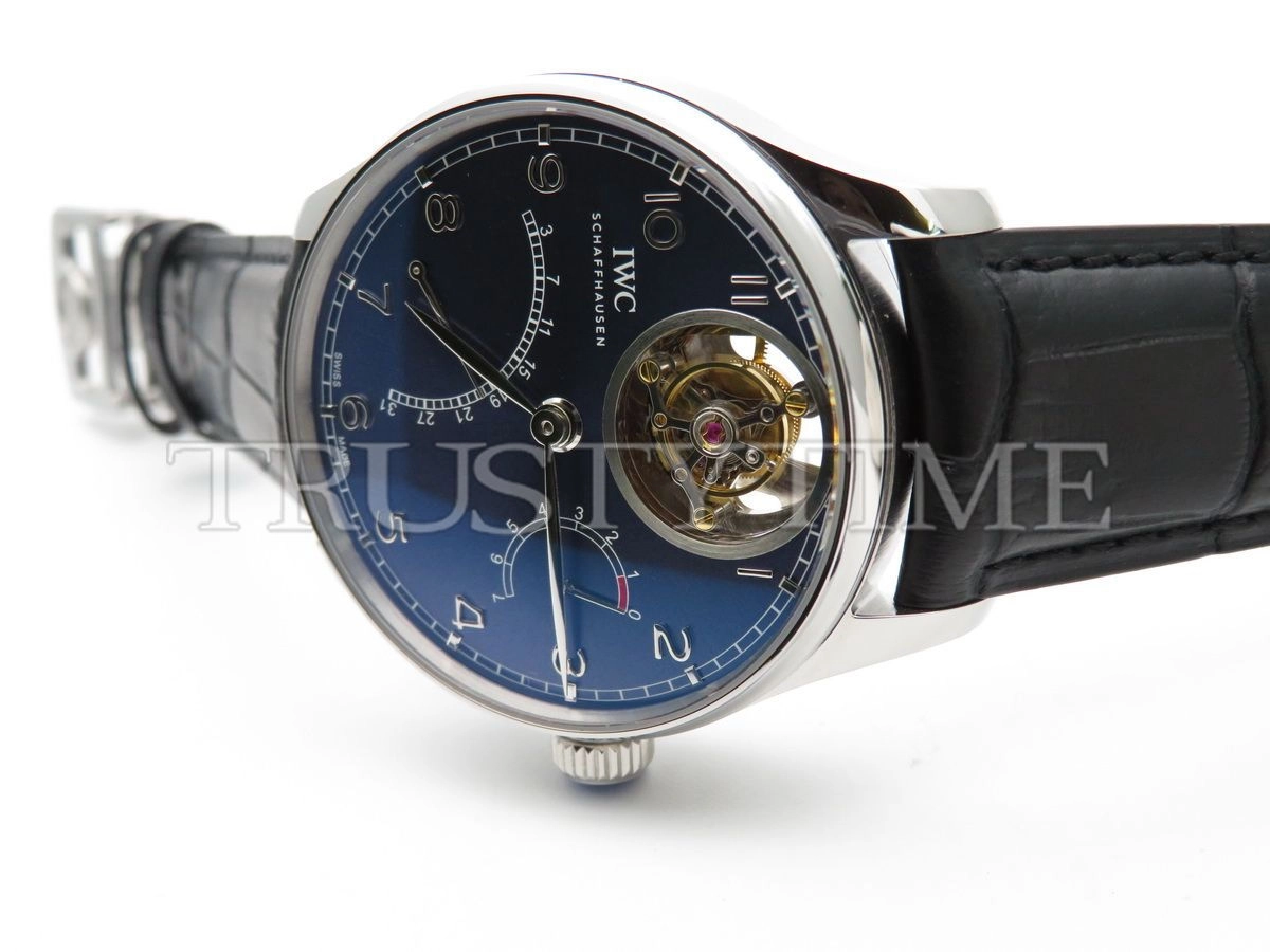 Копия часов IWC Portugieser Tourbillon Retrograde Mystery 44mm IW504603