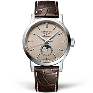 Копия часов Longines 1832 Moonphase 40mm L4.826.4.92.2