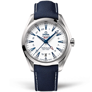 Копия часов Omega Seamaster Aqua Terra 150m Master Co-axial GMT 43mm 231.92.43.22.04.001 Арт.OM-0436