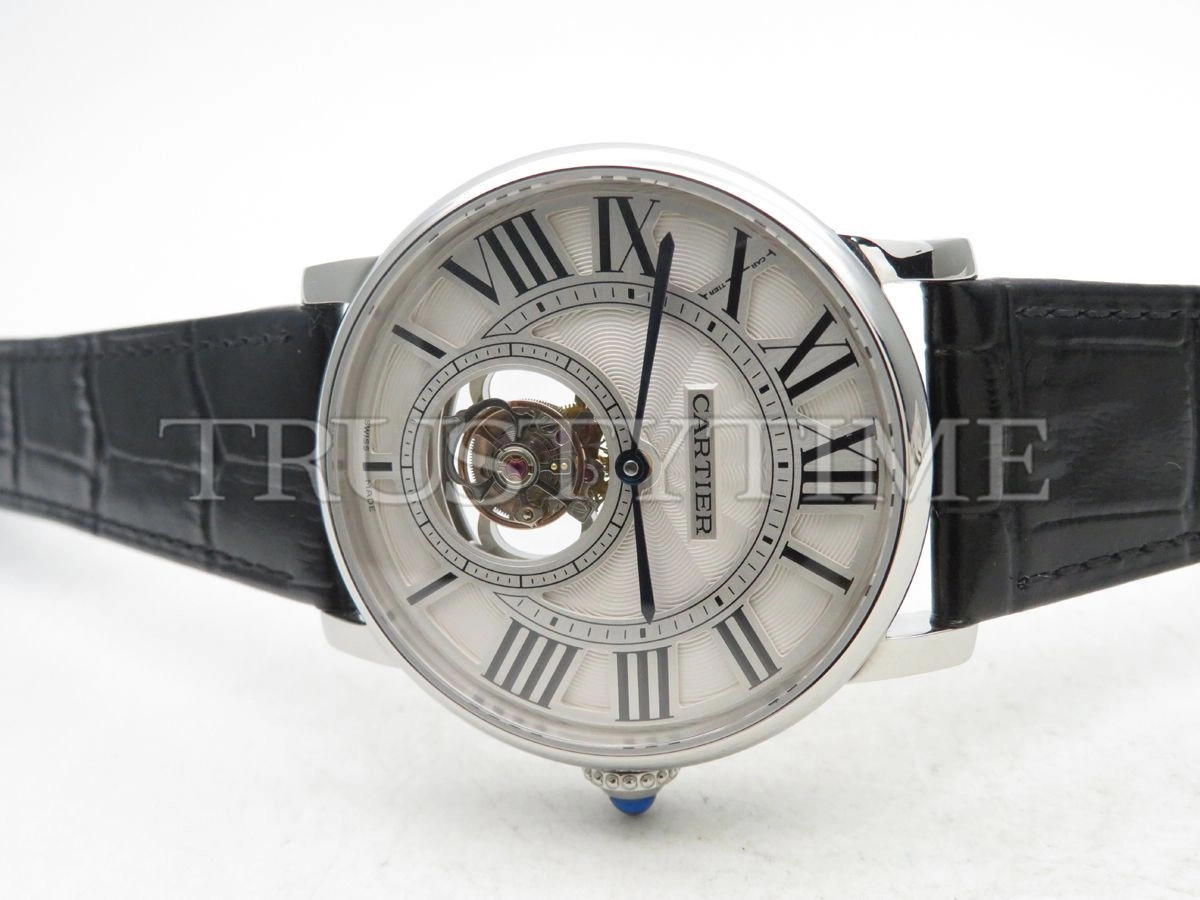Копия часов Cartier Rotonde de Cartier Flying Tourbillon 40 W1556216