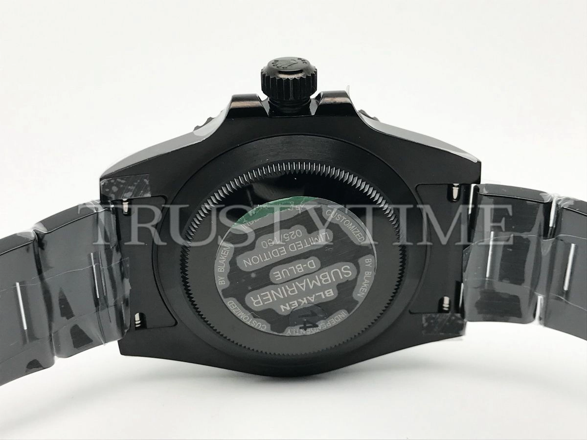 Копия часов Rolex Submariner Blaken 40mm
