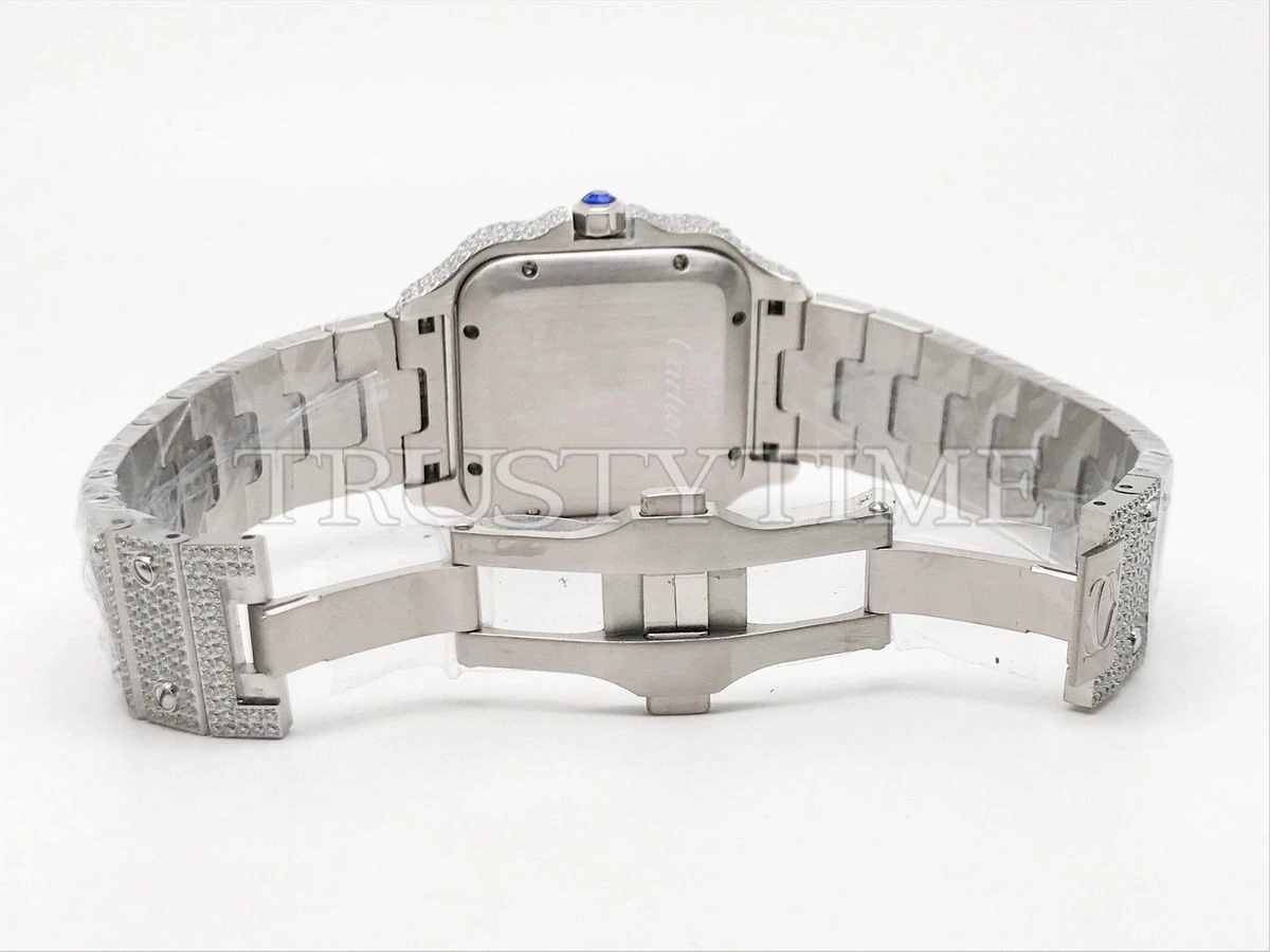 Копия часов Cartier Santos De Cartier 40 WSSA0018 Diamonds Арт. CR-0928
