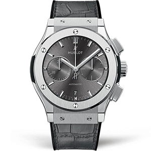 Копия часов Hublot Classic Fusion Chronograph Titanium 45mm 521.NX.7071.LR
