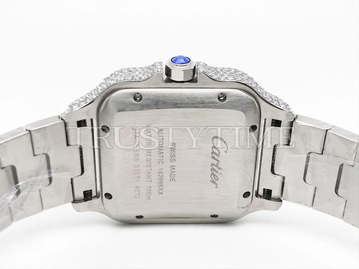 Копия часов Cartier Santos De Cartier 40 W2SA0009 Diamonds Арт. CR-0939