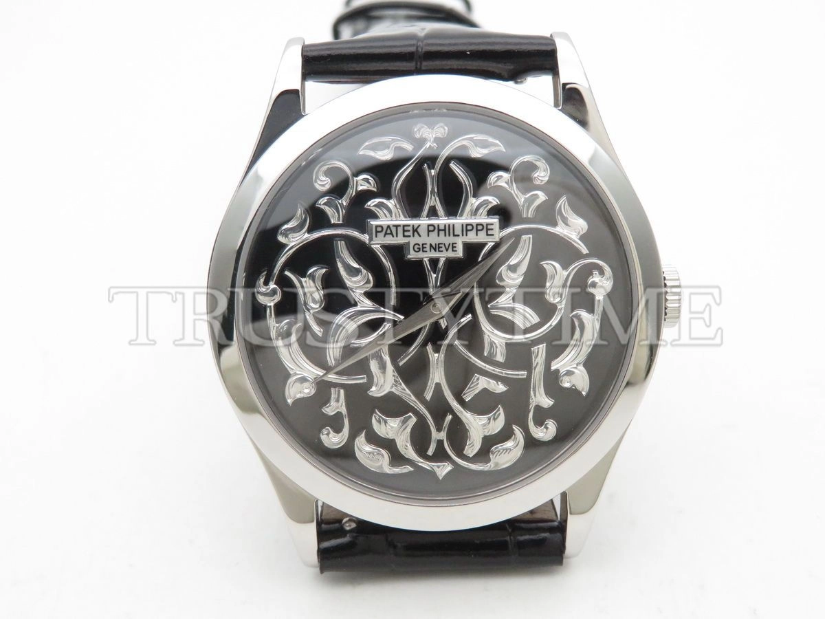 Копия часов Patek Philippe Calatrava Volutes & Arabesques 38mm 5088-100P-001