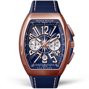 Копия часов Franck Muller Vanguard Chronograph V 45 CC DT YACHTING 5N.BL BL.BL 5N