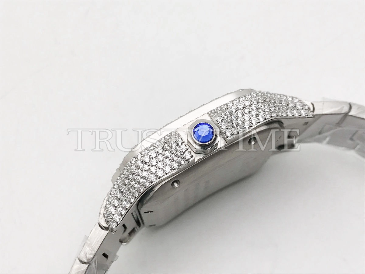 Копия часов Cartier Santos De Cartier 40 WSSA0018 Diamonds Арт. CR-0930
