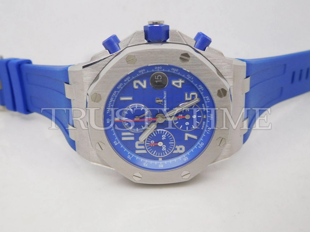 Копия часов Audemars Piguet Royal Oak Offshore Chronograph Indigo Blue SIHH 2018 26470ST.OO.A030CA.01