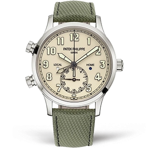 Копия часов Patek Philippe Calatrava Pilot Travel Time 42mm 5524G-010