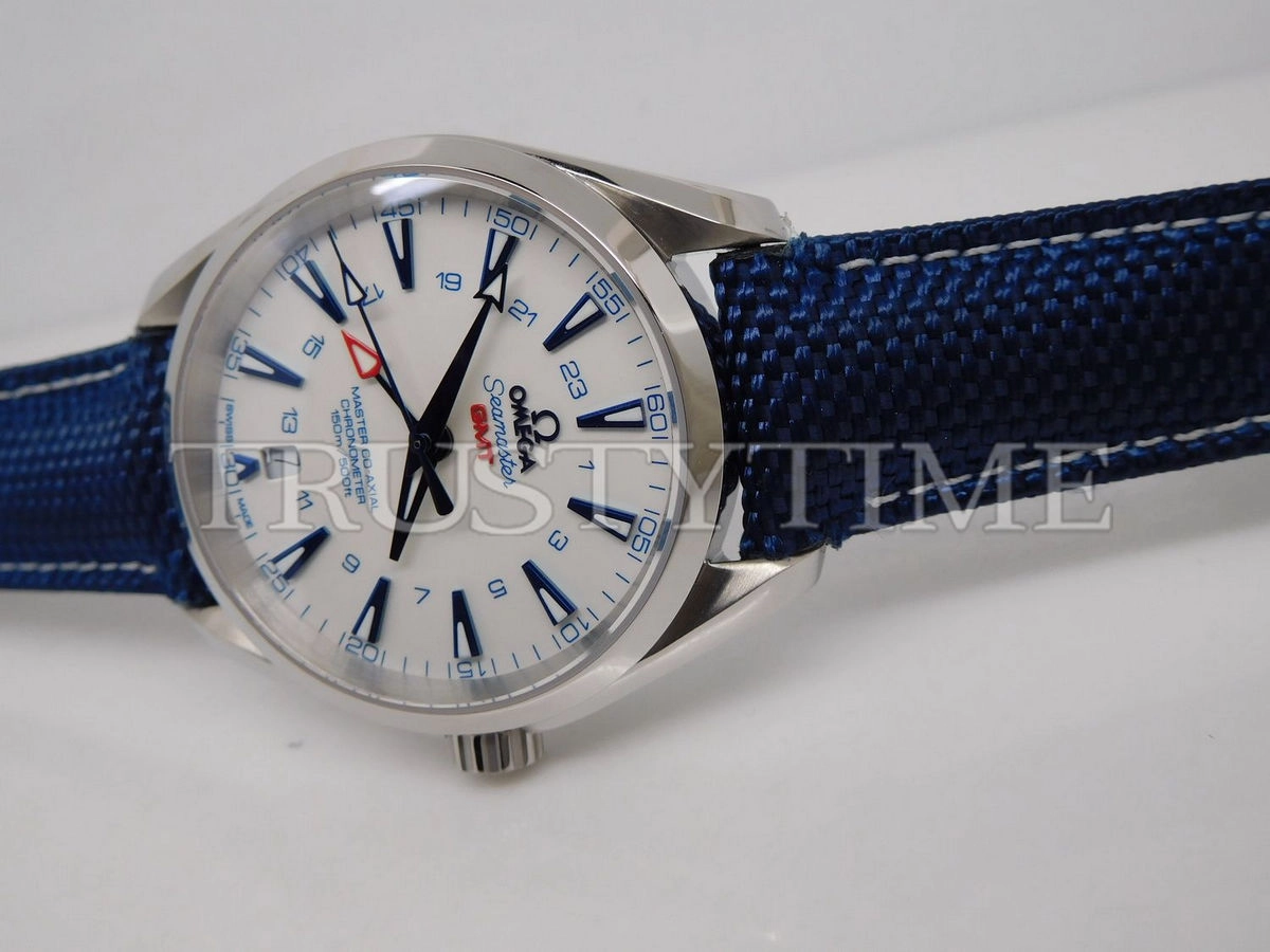 Копия часов Omega Seamaster Aqua Terra 150m Master Co-axial GMT 43mm 231.92.43.22.04.001