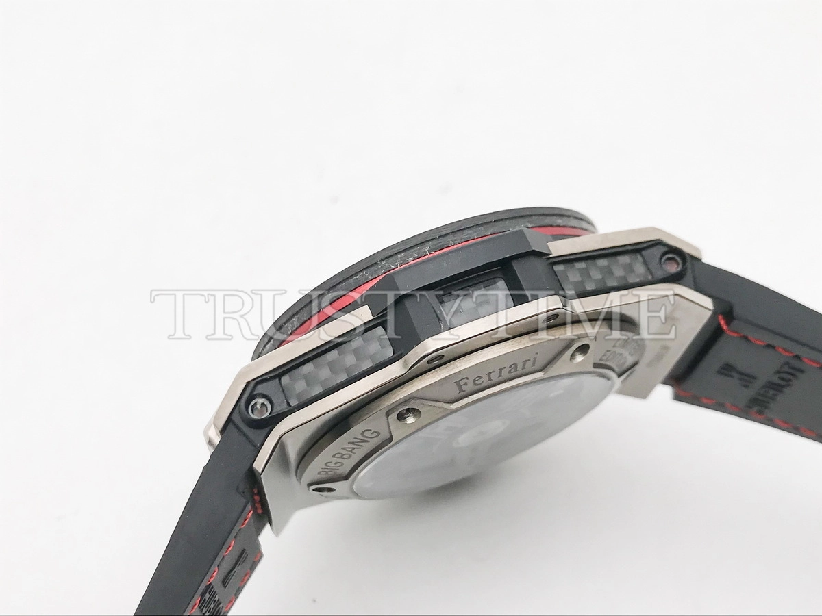 Копия часов Hublot Big Bang Ferrari "Titanium Carbon" 401.NQ.0123.VR