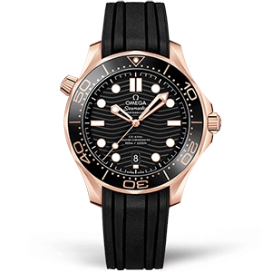 Копия часов Omega Seamaster Diver 300 Co-axial Master Chronometer 42mm 210.62.42.20.01.002