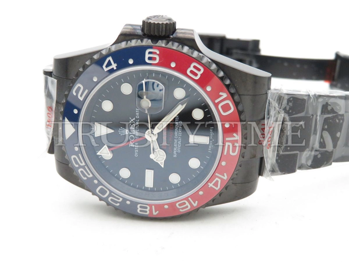 Копия часов Rolex Blaken GMT Master II Pepsi 116719BLRO