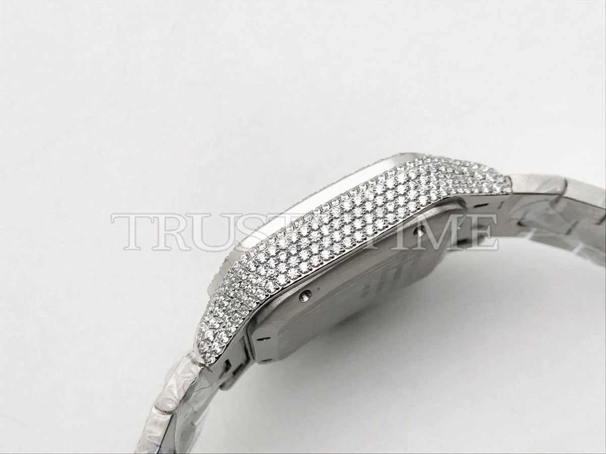 Копия часов Cartier Santos De Cartier 40 WSSA0018 Diamonds Арт. CR-0931
