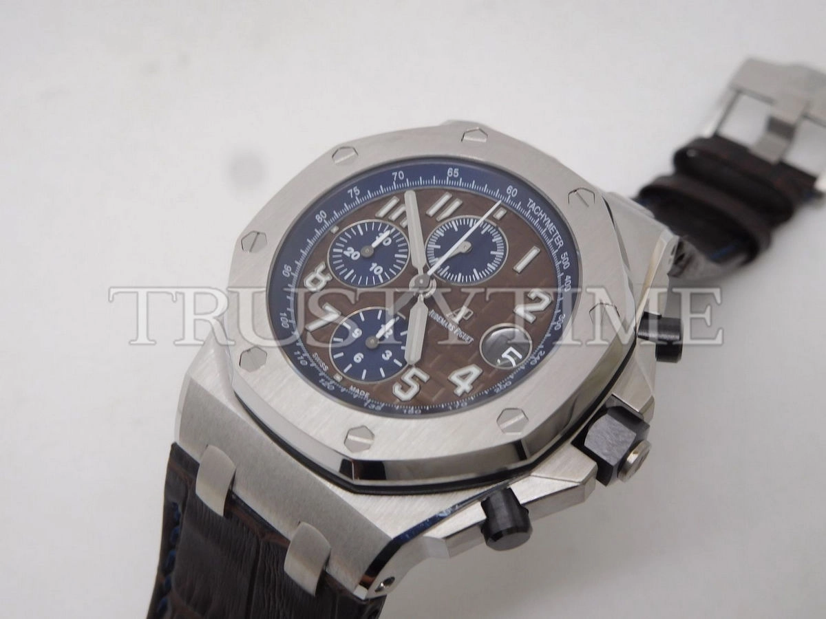 Копия часов Audemars Piguet Royal Oak Offshore Chronograph Havana Brown SIHH 2018 26470ST.OO.A099CR.01