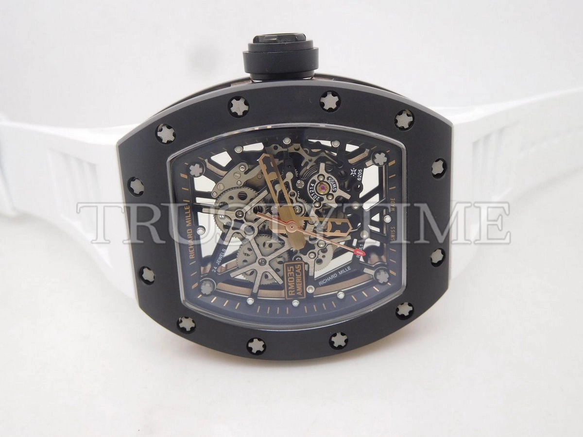 Копия часов Richard Mille RM035 Black Toro Gold