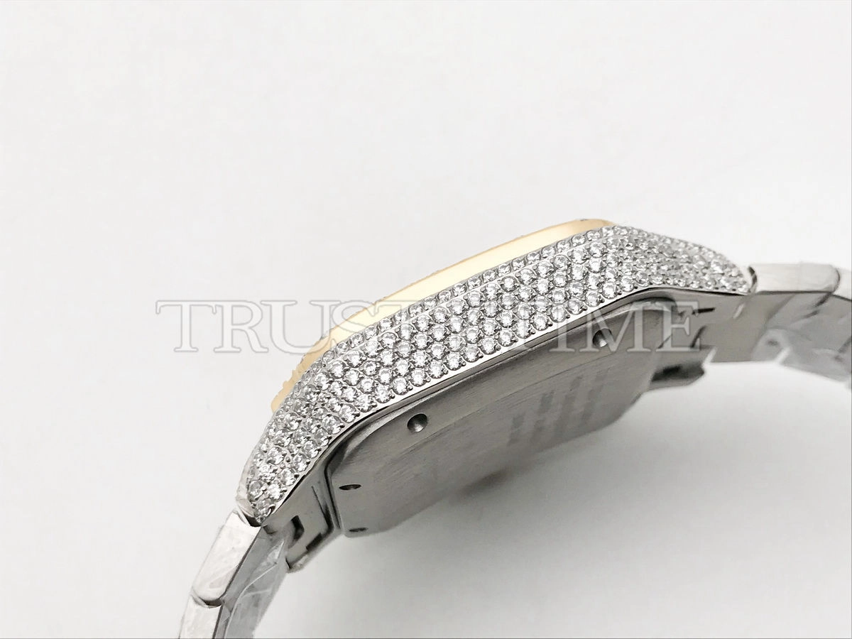 Копия часов Cartier Santos De Cartier 40 W2SA0009 Diamonds Арт. CR-0940