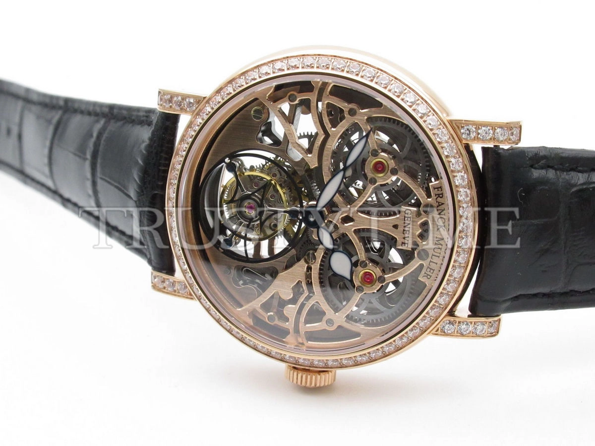 Копия часов Franck Muller Cintree Curvex Giga Tourbillon 7048-T-G-SQT-BR-D