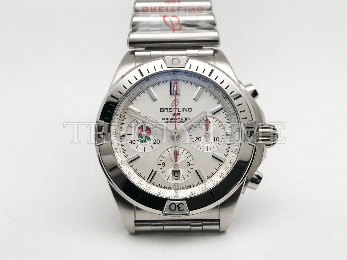 Копия часов Breitling Chronomat B01 42 Six Nations England AB0134A71A1A1