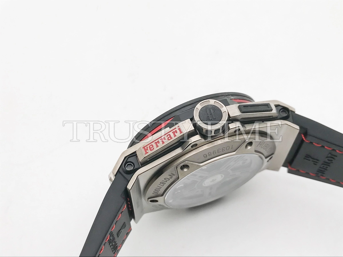 Копия часов Hublot Big Bang Ferrari "Titanium Carbon" 401.NQ.0123.VR Арт.HB-0422