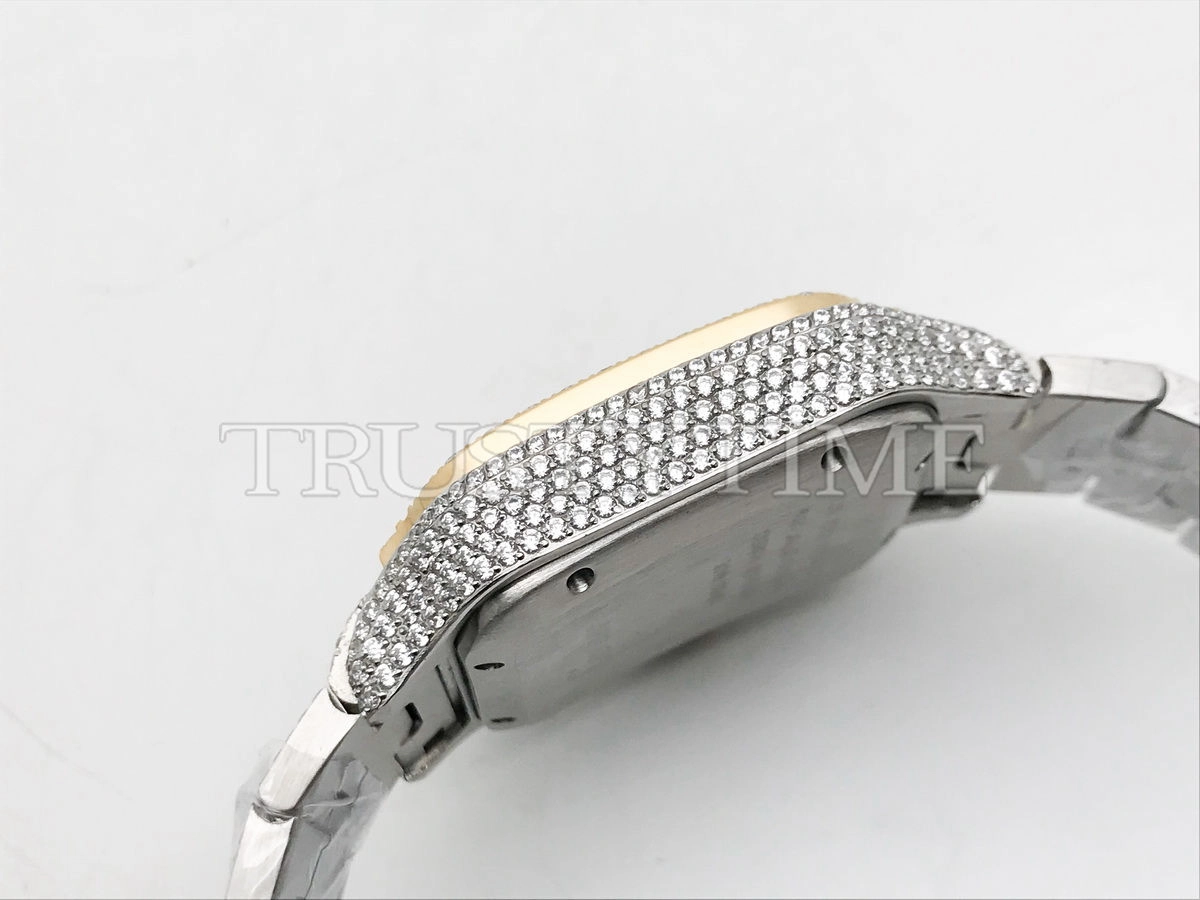 Копия часов Cartier Santos De Cartier 40 W2SA0009 Diamonds Арт. CR-0938