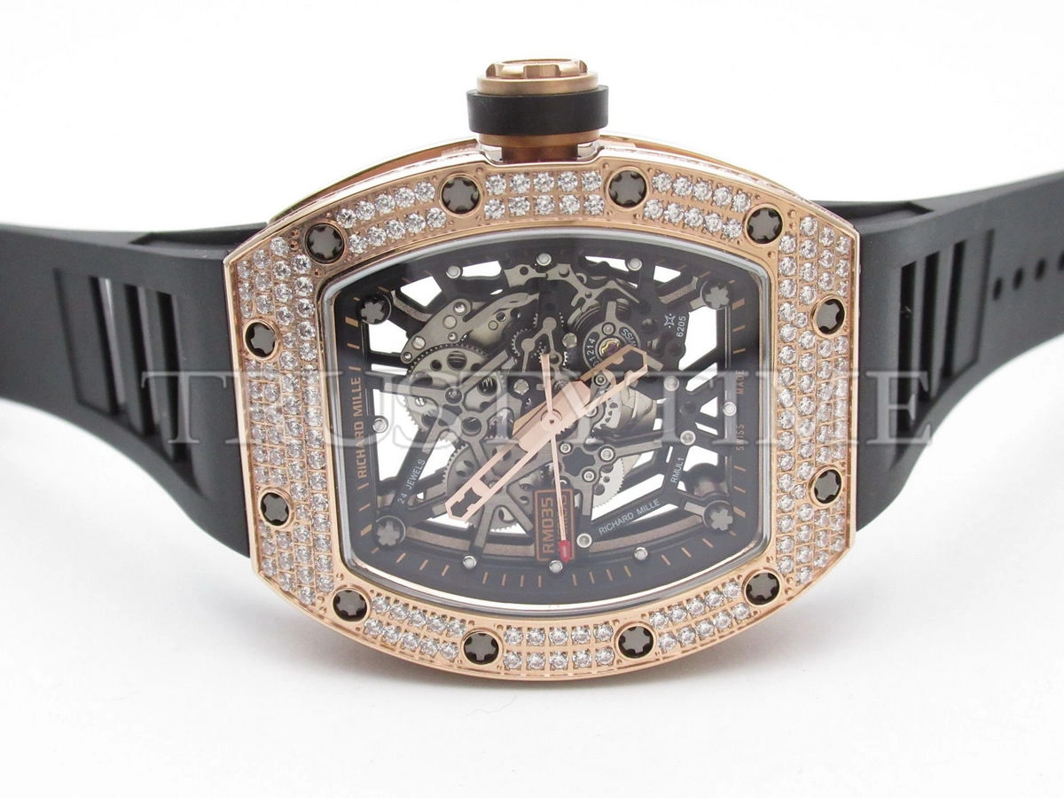 Копия часов Richard Mille RM035-02 Americas Skeleton
