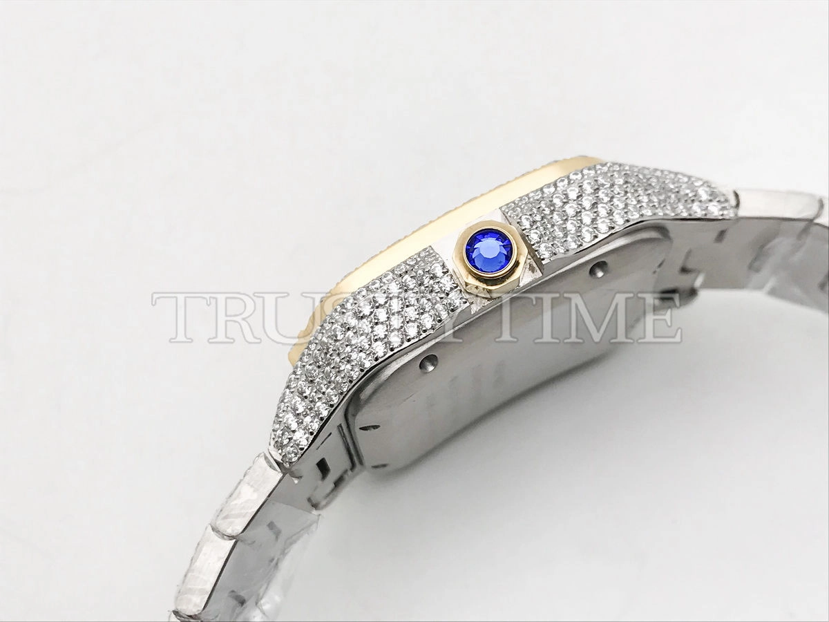 Копия часов Cartier Santos De Cartier 40 W2SA0009 Diamonds Арт. CR-0941