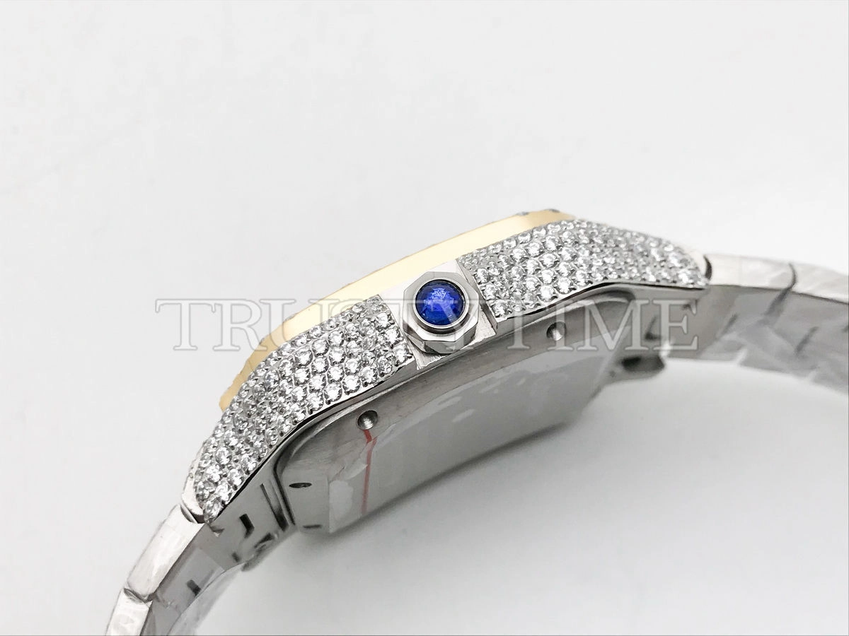 Копия часов Cartier Santos De Cartier 40 W2SA0009 Diamonds Арт. CR-0946