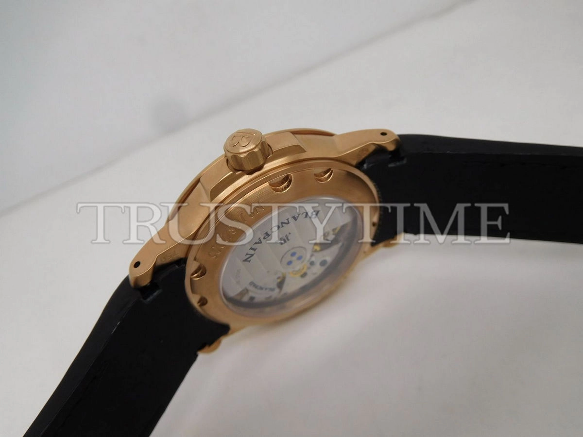Копия часов Blancpain Leman Aqua Lung Grande Date 2850B-3630A-64B