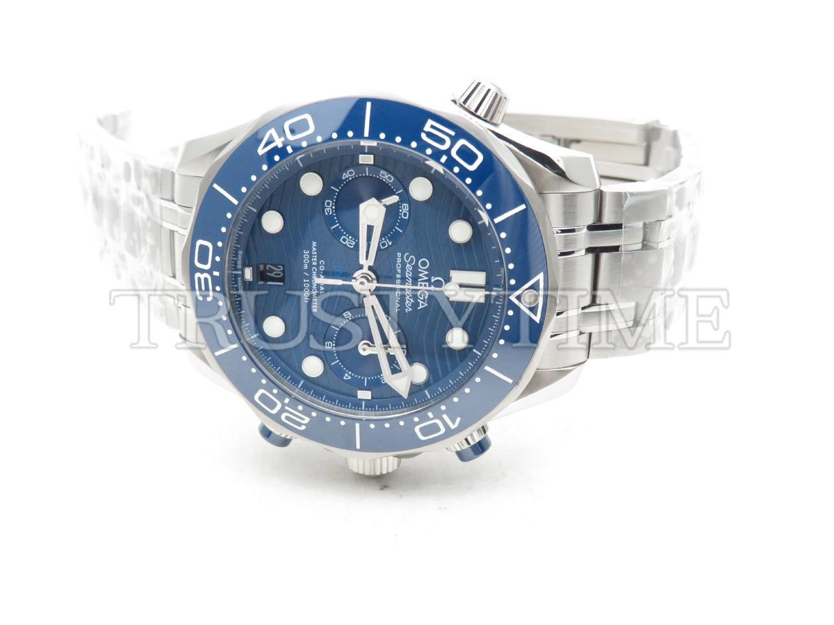 Копия часов Omega Seamaster Diver 300m Co‑Axial Master Chronometer Chronograph 44mm 210.30.44.51.03.001