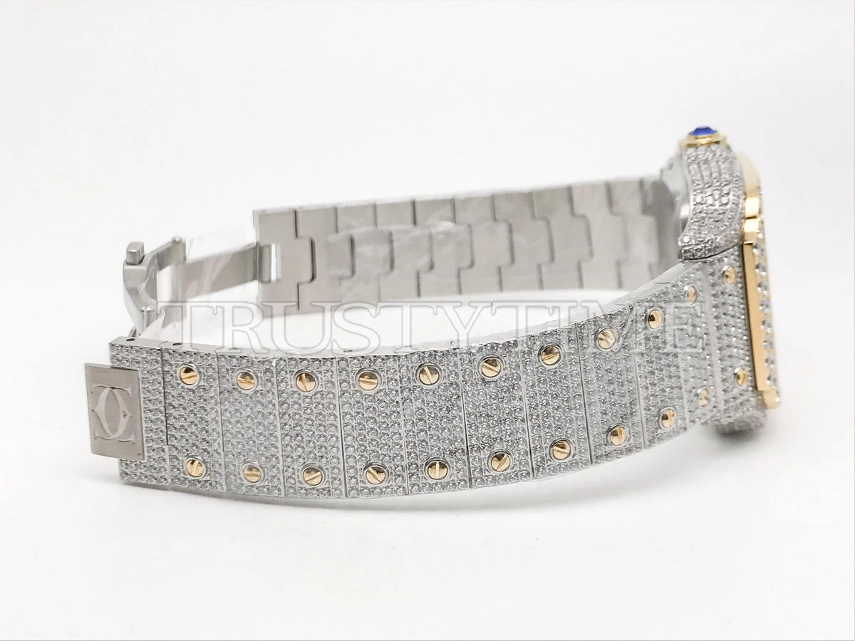 Копия часов Cartier Santos De Cartier 40 W2SA0009 Diamonds Арт. CR-0942