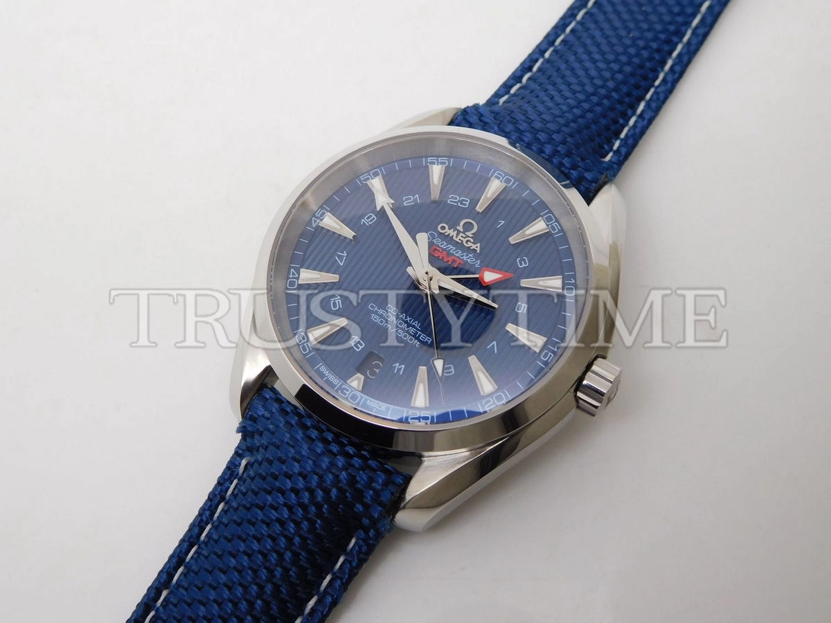 Копия часов Omega Seamaster Aqua Terra 150m Co-Axial Gmt 43mm 231.13.43.22.03.001