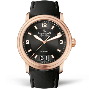 Копия часов Blancpain Leman Aqua Lung Grande Date 2850B-3630A-64B