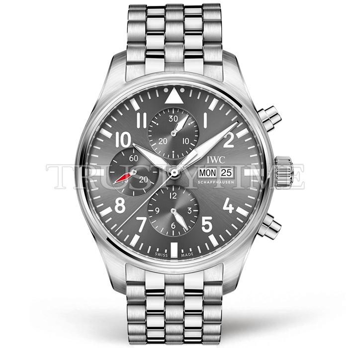 Реплика часов IWC Pilot's Watch Chronograph Spitfire 43mm IW377719 Арт.IW-0815 Копия часов IWC Pilot's Watch Chronograph Spitfire 43mm IW377719 Арт.IW-0815