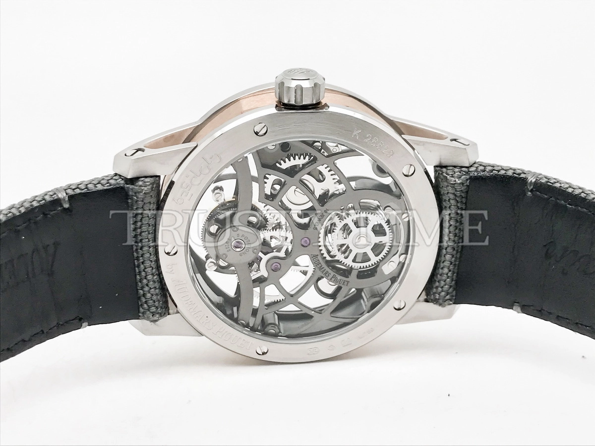 Копия часов Audemars Piguet Royal Oak Tourbillon Openworked 26600CR.OO.D009KB.01