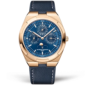 Копия часов Vacheron Constantin Overseas Perpetual Calendar 4300V/000R-B509 Leather